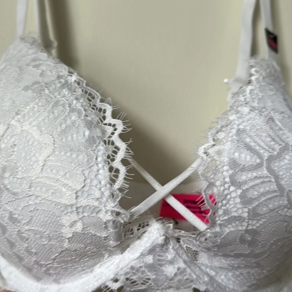 🌶️ La Senza‎ White Lace Bra - Picture 3 of 4